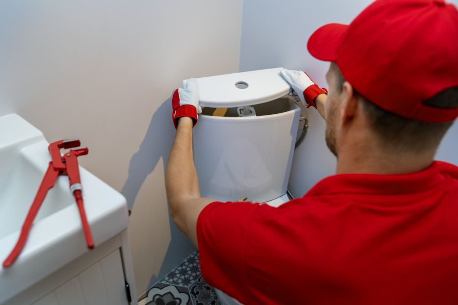 Rose Plumbing Services Inc's Toilet Repair