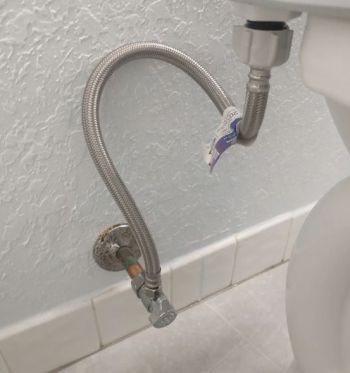 Toilet repair by Rose Plumbing Services Inc